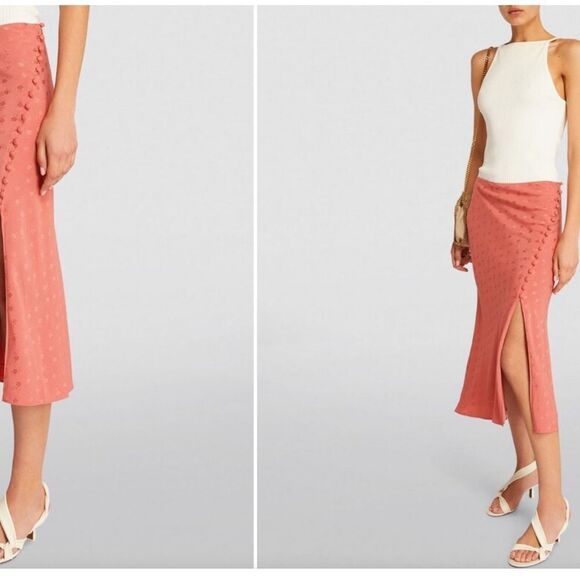 NWT Veronica Beard Franconia Silk Jacquard Skirt size 6 Nordstroms - Picture 7 of 10